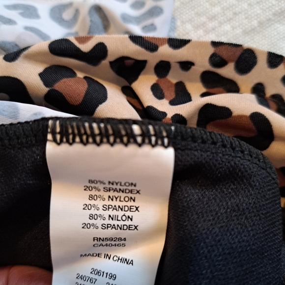 Children's Place girls size Large or 10/12 Animal print 1 piece swim suit, New - Picture 3 of 7